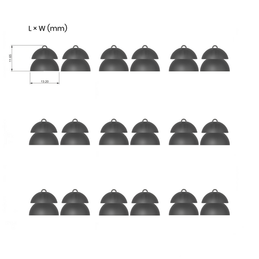 Replacement Power Ear Domes image 0