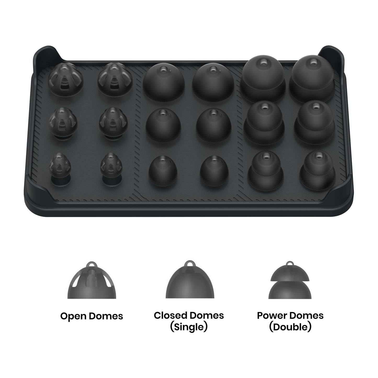 Replacement Ear Domes - Open, Closed & Power Domes image 0