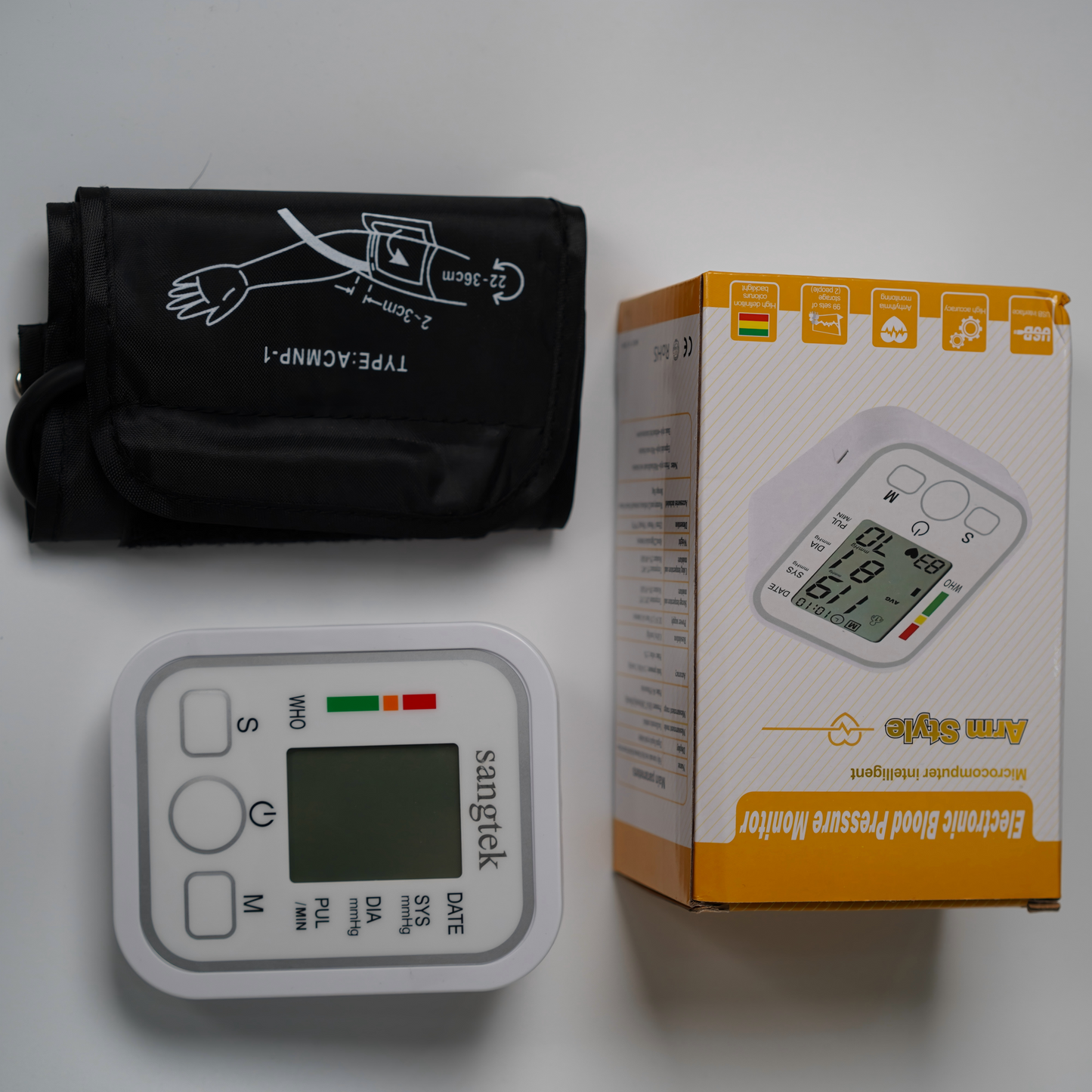 Sangtek Blood Pressure Monitor, Blood Pressure Machine Upper Arm for Home Use image 3