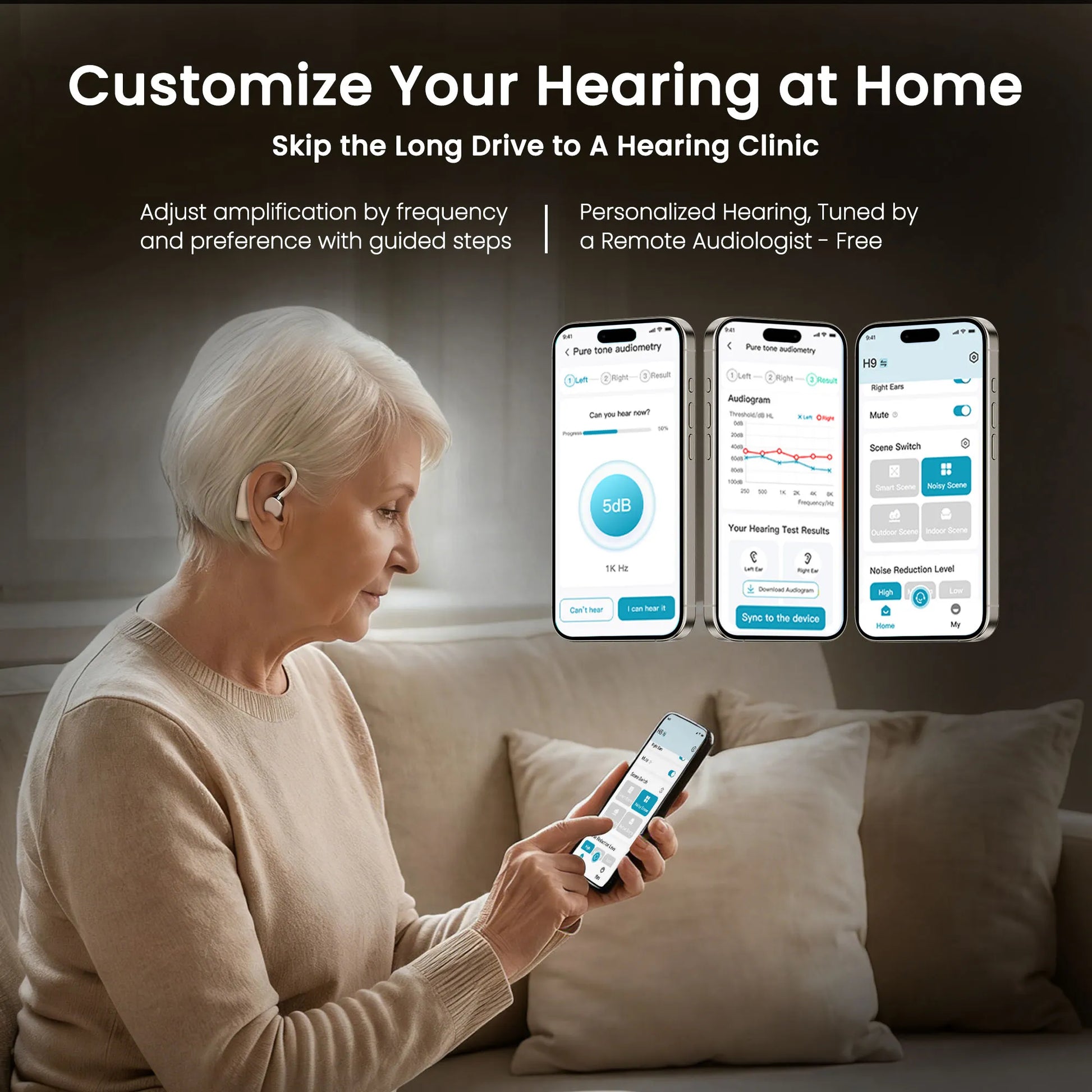 H9 Nature Pro BTE Hearing Aids image 3