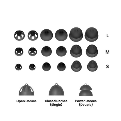 Replacement Ear Domes - Open, Closed & Power Domes image 2
